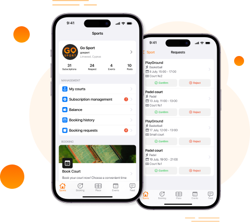 Go Sport place booking